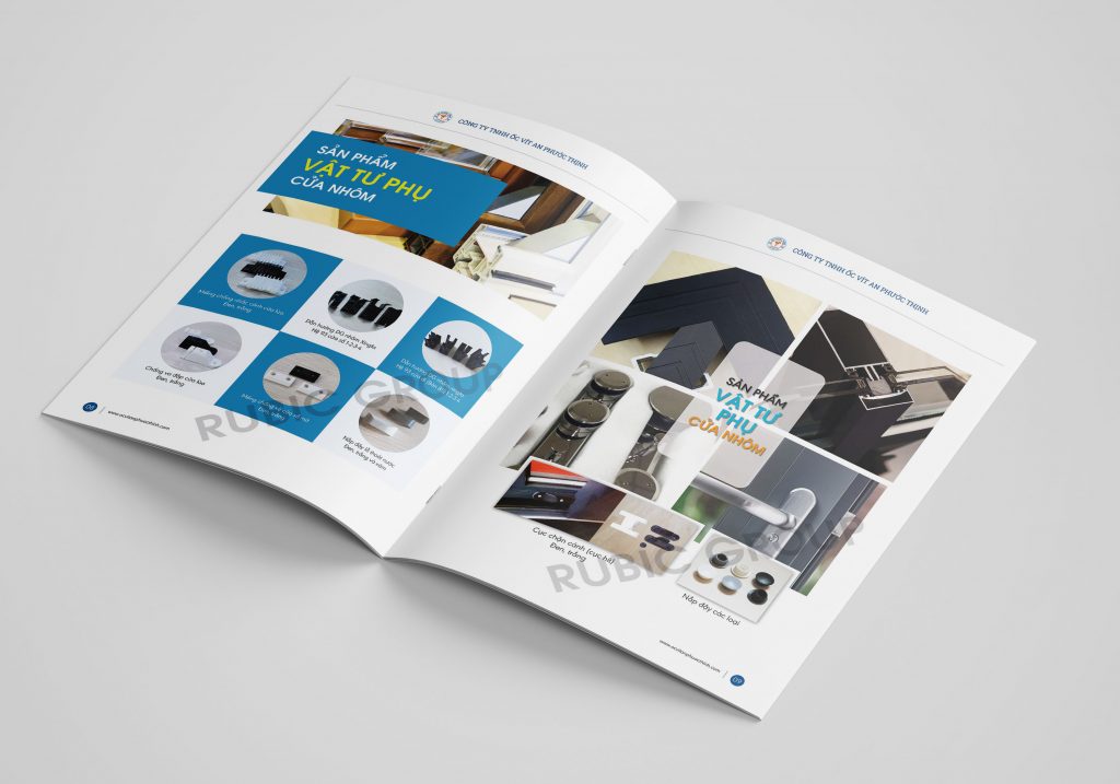 thiết kế catalogue ốc vít 3