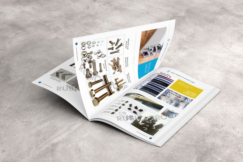 thiết kế catalogue ốc vít 6