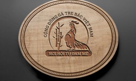 Logo cộng đồng gà tre bắc Việt Nam