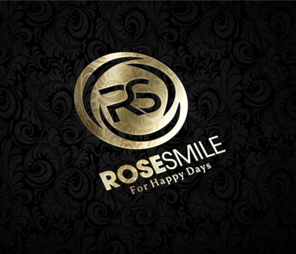 thiết kế logo rose smile 1