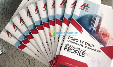 In profile công ty- Tăng nhận diện thương hiệu và doanh số bán hàng