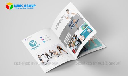 Mẫu thiết kế hồ sơ năng lực thời trang ấn tượng