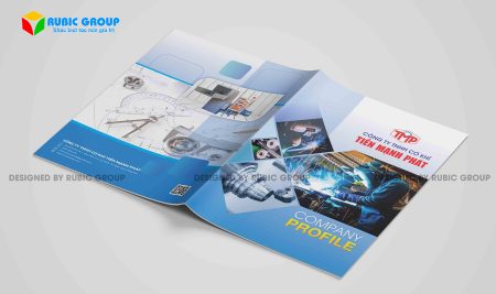 Thiết kế hồ sơ năng lực công ty thiết bị cơ khí chuyên nghiệp