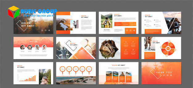 Tải slide powerpoint đẹp cho thuyết trình miễn phí - RUBIC Group