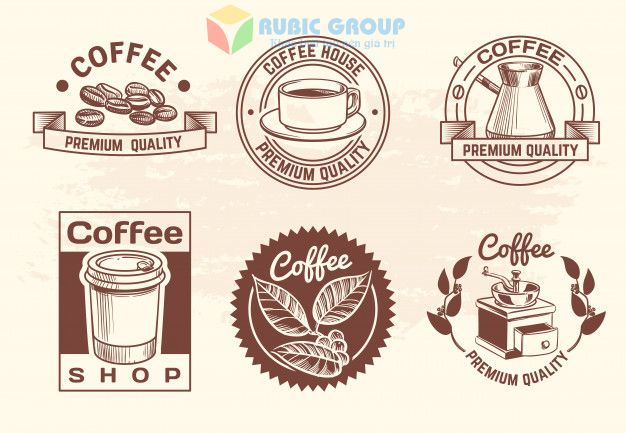 thiết kế logo quán cafe 4