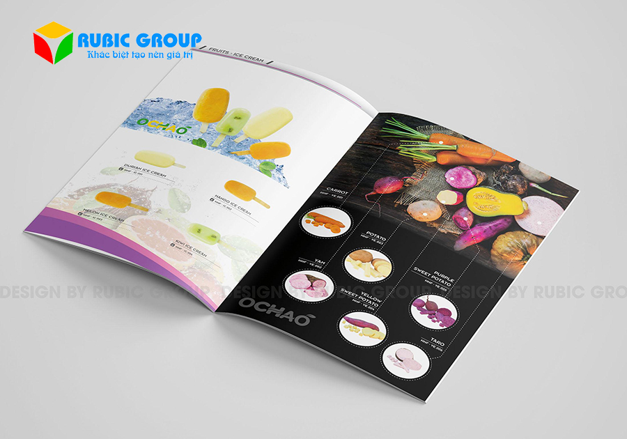 thiết kế catalogue thực phẩm 4