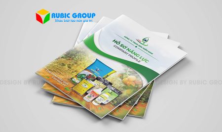 Thiết kế hồ sơ năng lực công ty phân bón