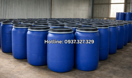 Thùng Phi Nhựa 200 lít Cũ Giá Rẻ, Tiết Kiệm Chi Phí